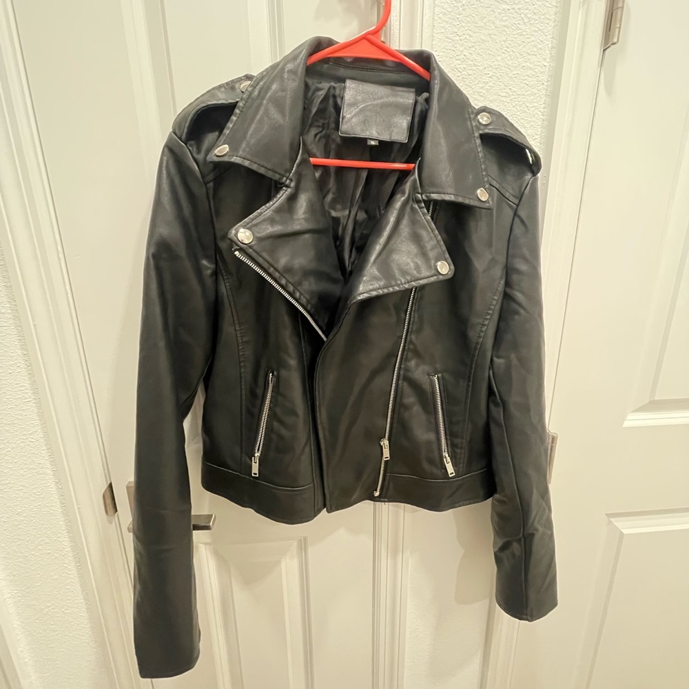 Leather jacket